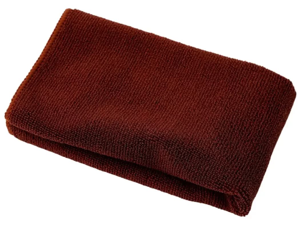 Тряпка для пола из микрофибры, размер 60x100 см, плотность 185г/м2, цвет коричневый - AT185BR