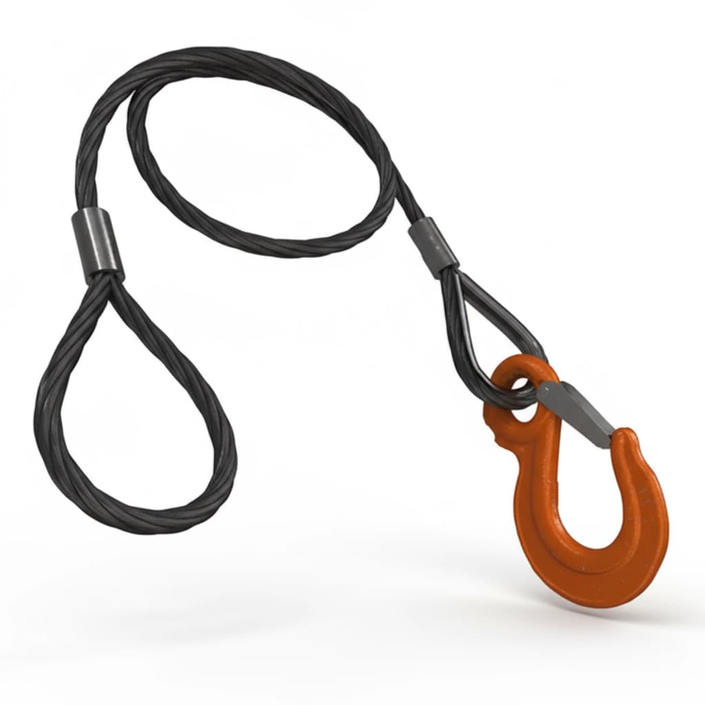 Строп канатный одноветвевой 1СК-3,2т 2.5м (опрессовка)