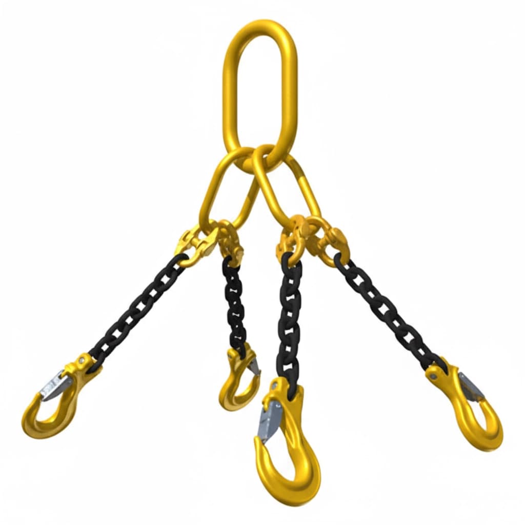 Строп цепной четырехветвевой 4СЦ-63т 8м